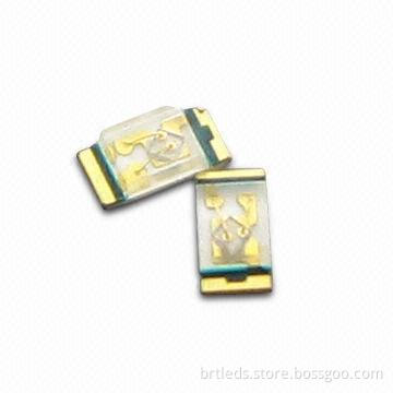 White LEDs with Water Clear Lens Appearance, Measures 1.0 x 0.5 x 0.4mm (0402)